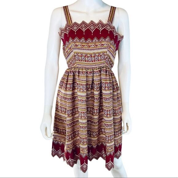 Boutique Bohemian Embroidered Dress - Picture 10 of 11